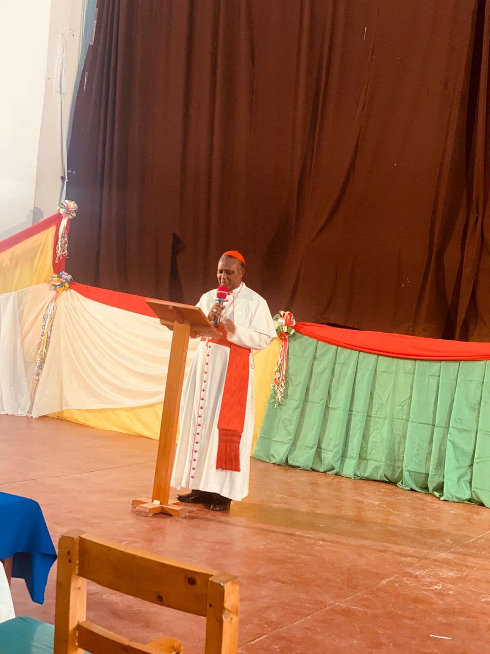 Portrait of the Rector, Abbé Claudien Muyimana